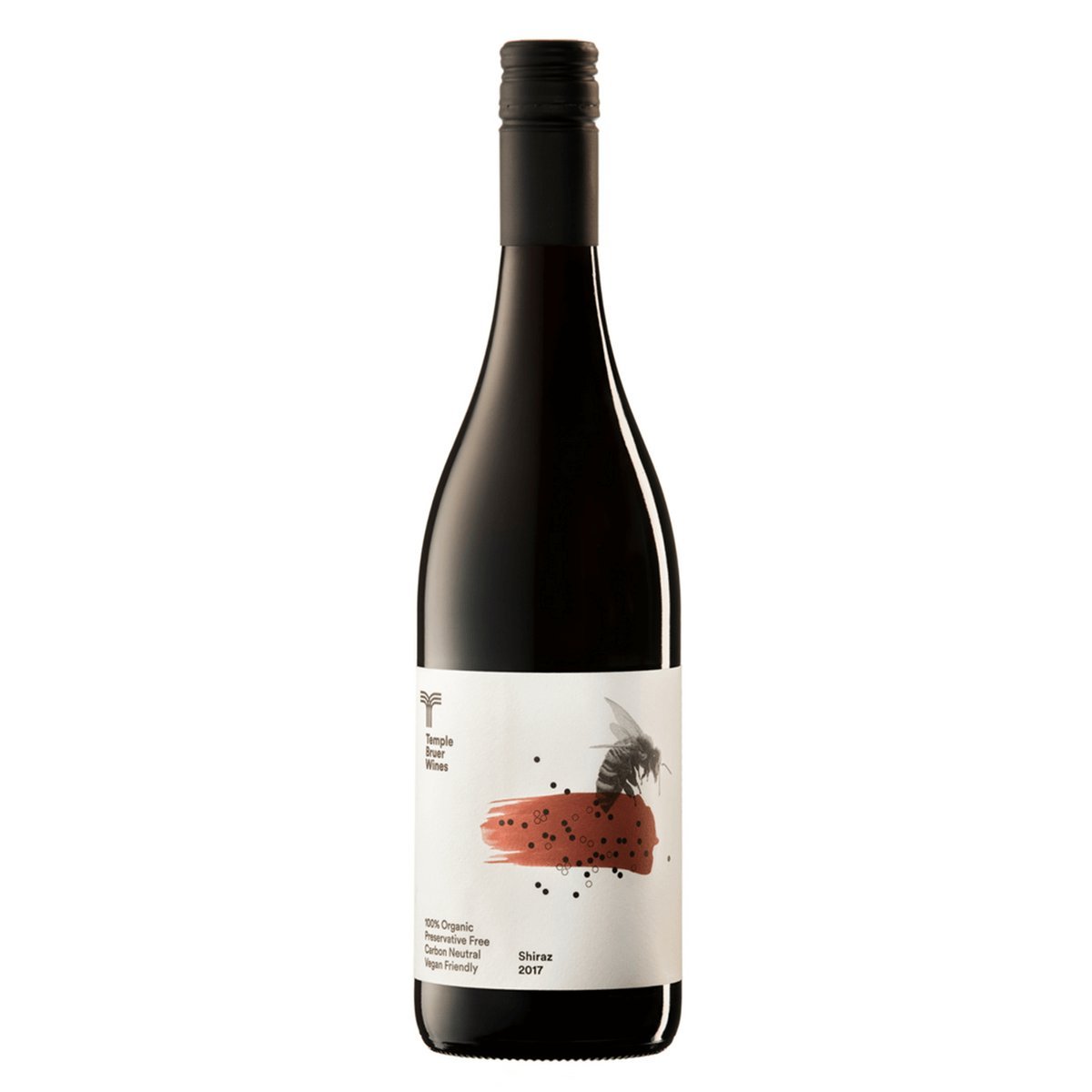Temple Bruer Preservative Free Shiraz 2023 (12 Bottles) Riverland, SA — wine from Australia
