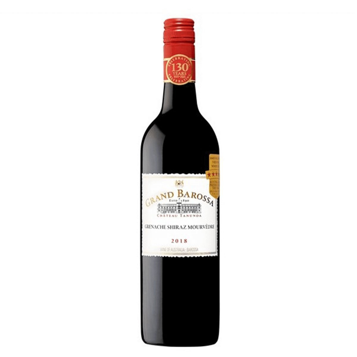Château Tanunda Grand Barossa Grenache Shiraz Mourvedre 2024 (12 Bottles) Barossa Valley, SA — wine from Australia