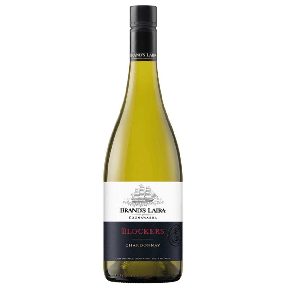 Brand’s Laira Blockers Chardonnay 2023 (6 Bottles) Coonawarra, SA — wine from Australia